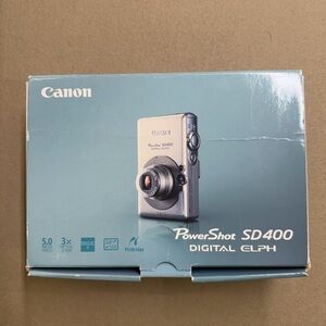 Canon PowerShot SD400 Digital Camera - Silver